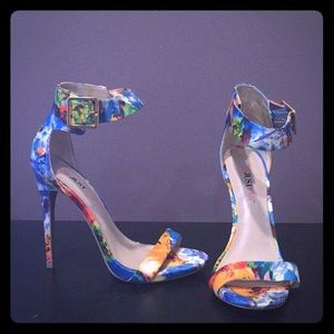 SOLD!- Multi Color Miami Inspired High Heels